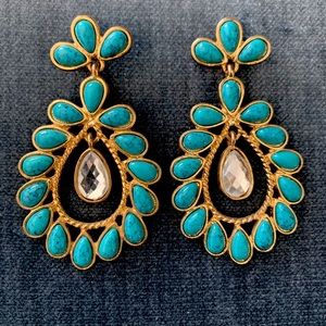🌟3/$30 Turquoise pendant earrings